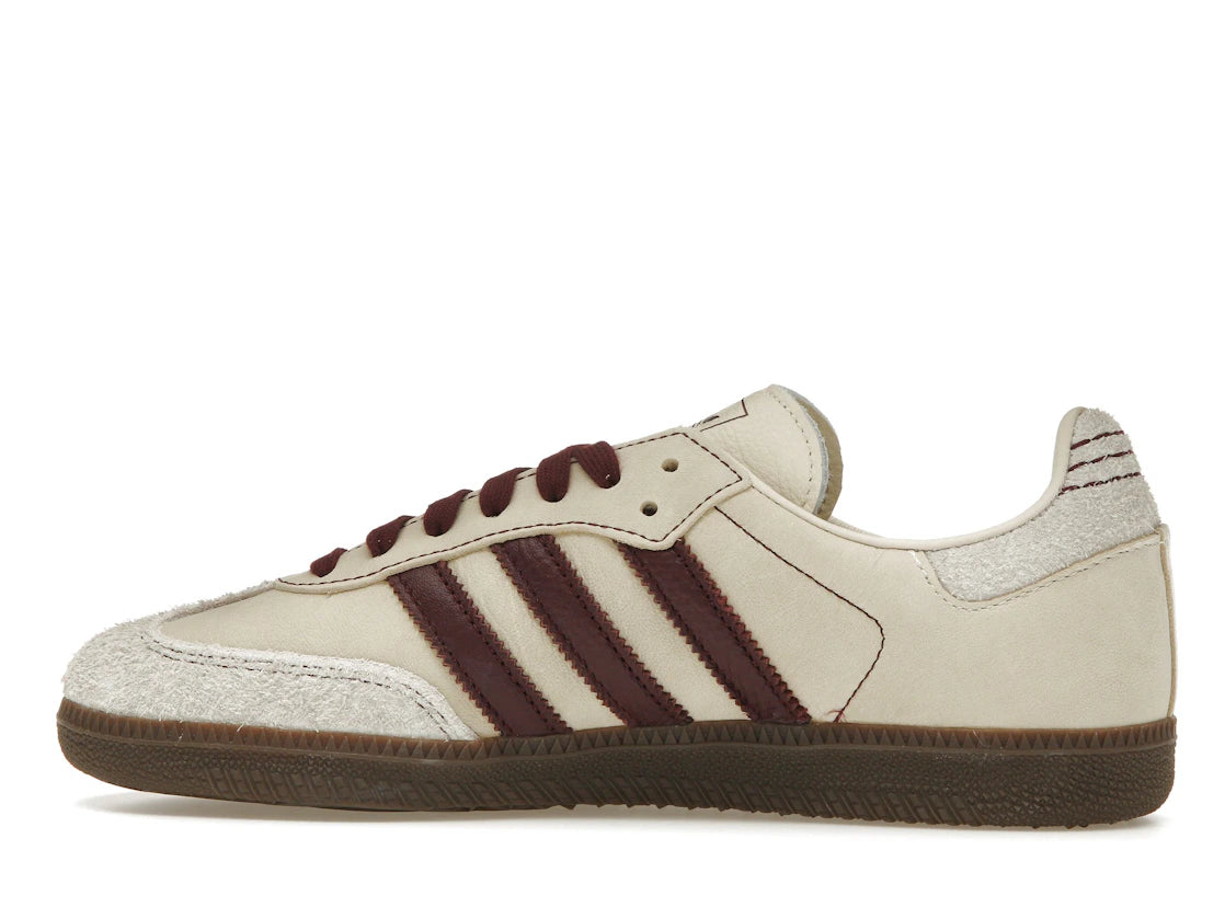 adidas Samba OG Wonder White Maroon