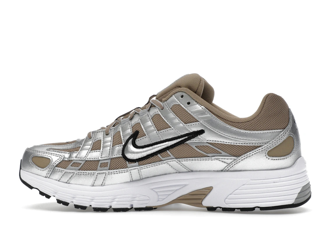 Nike P-6000 Khaki Metallic Silver