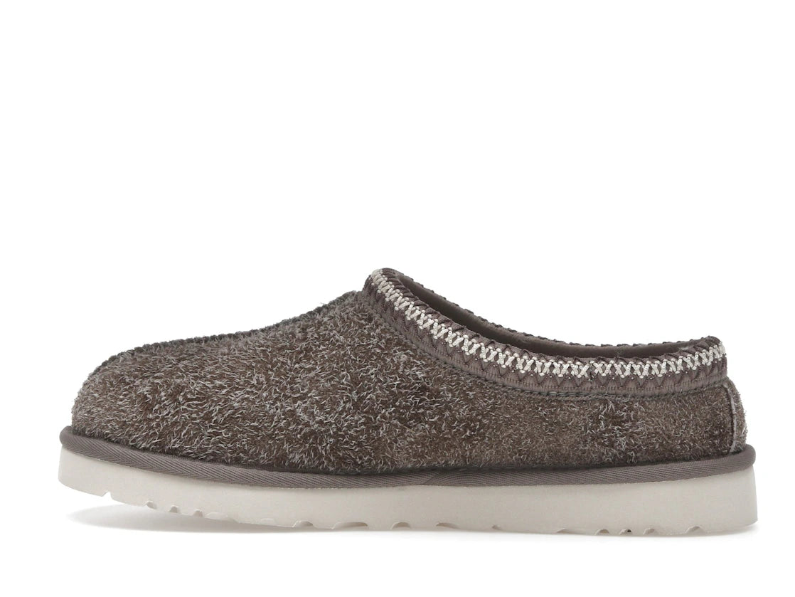 UGG Tasman Shaggy Suede Slipper Smoke Plume