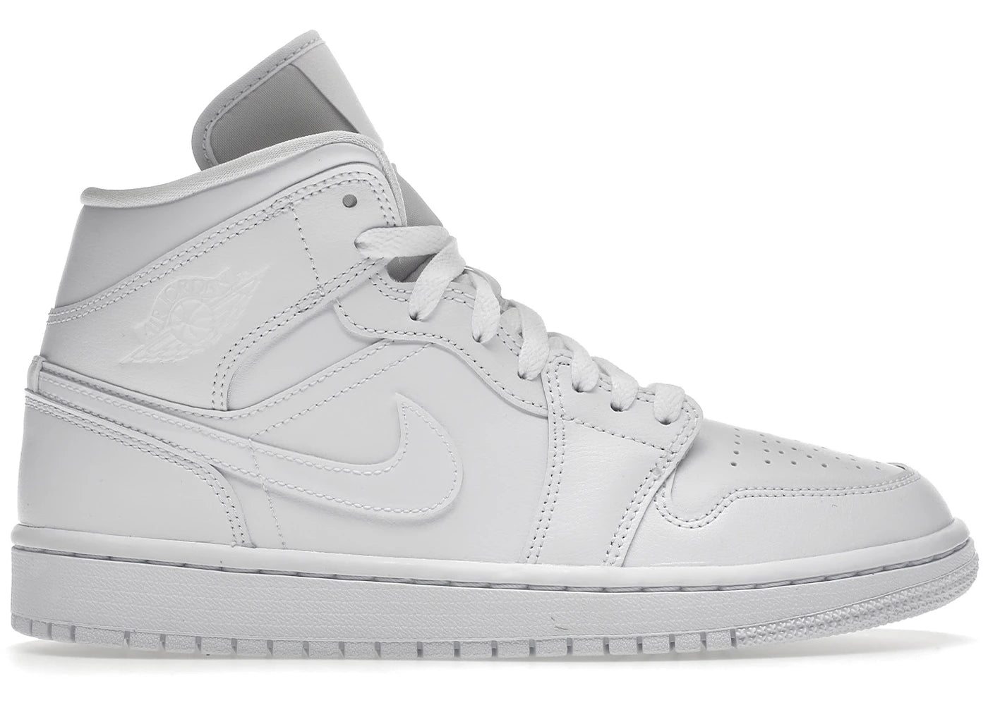 Air Jordan Mid Triple White