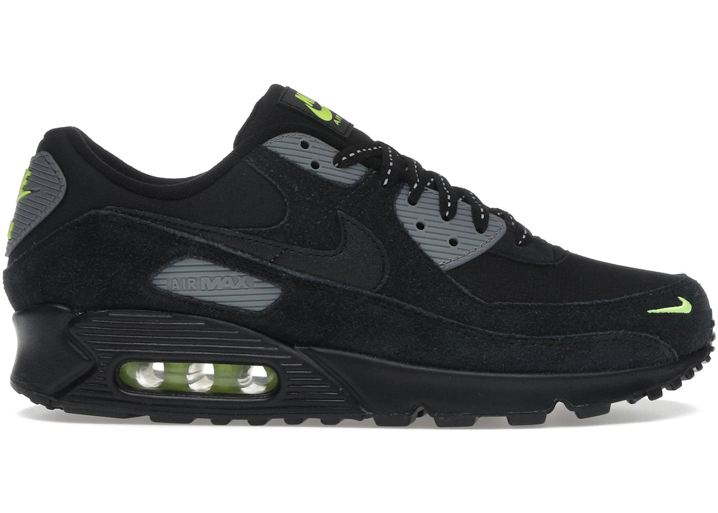 Nike Air Max 90 Black Volt Cool Grey