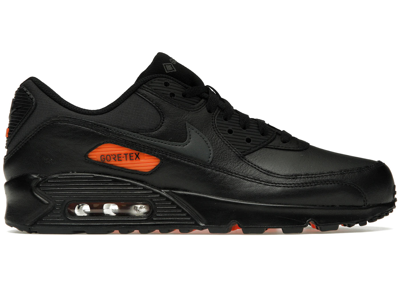 Nike Air Max 90 Gore-Tex Black Anthracite Safety Orange