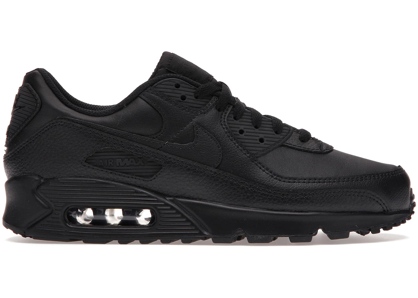 Nike Air Max 90 Leather Triple Black