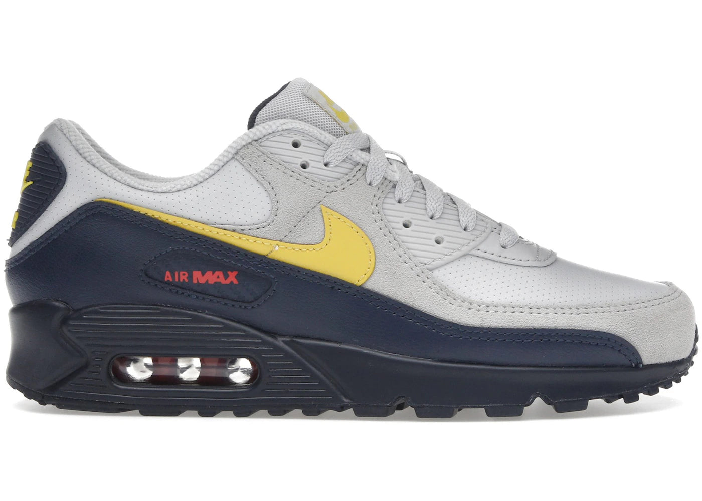 Nike Air Max 90 Neutral Grey Tour Yellow