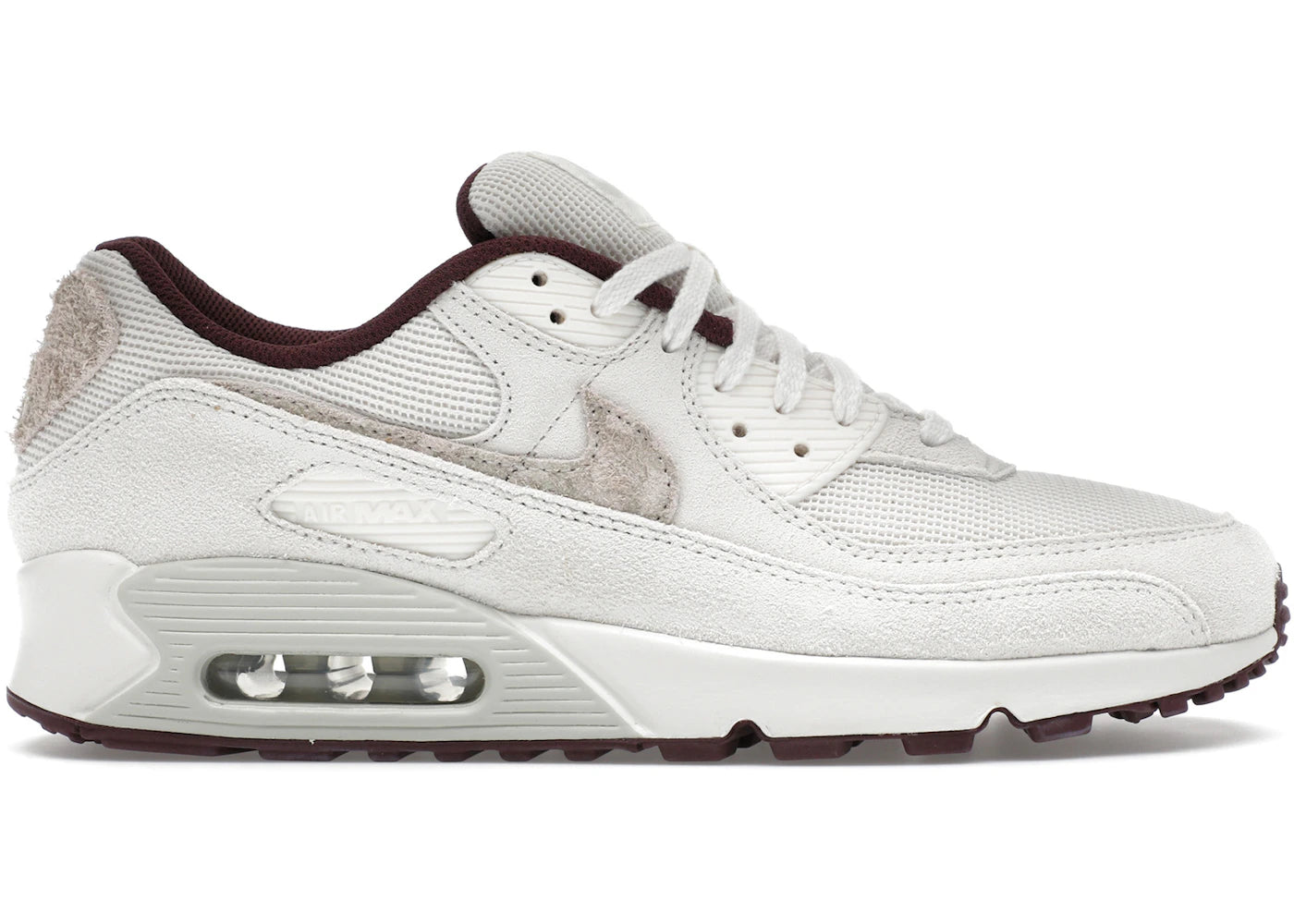 Nike Air Max 90 PRM Sail Burgundy Crush