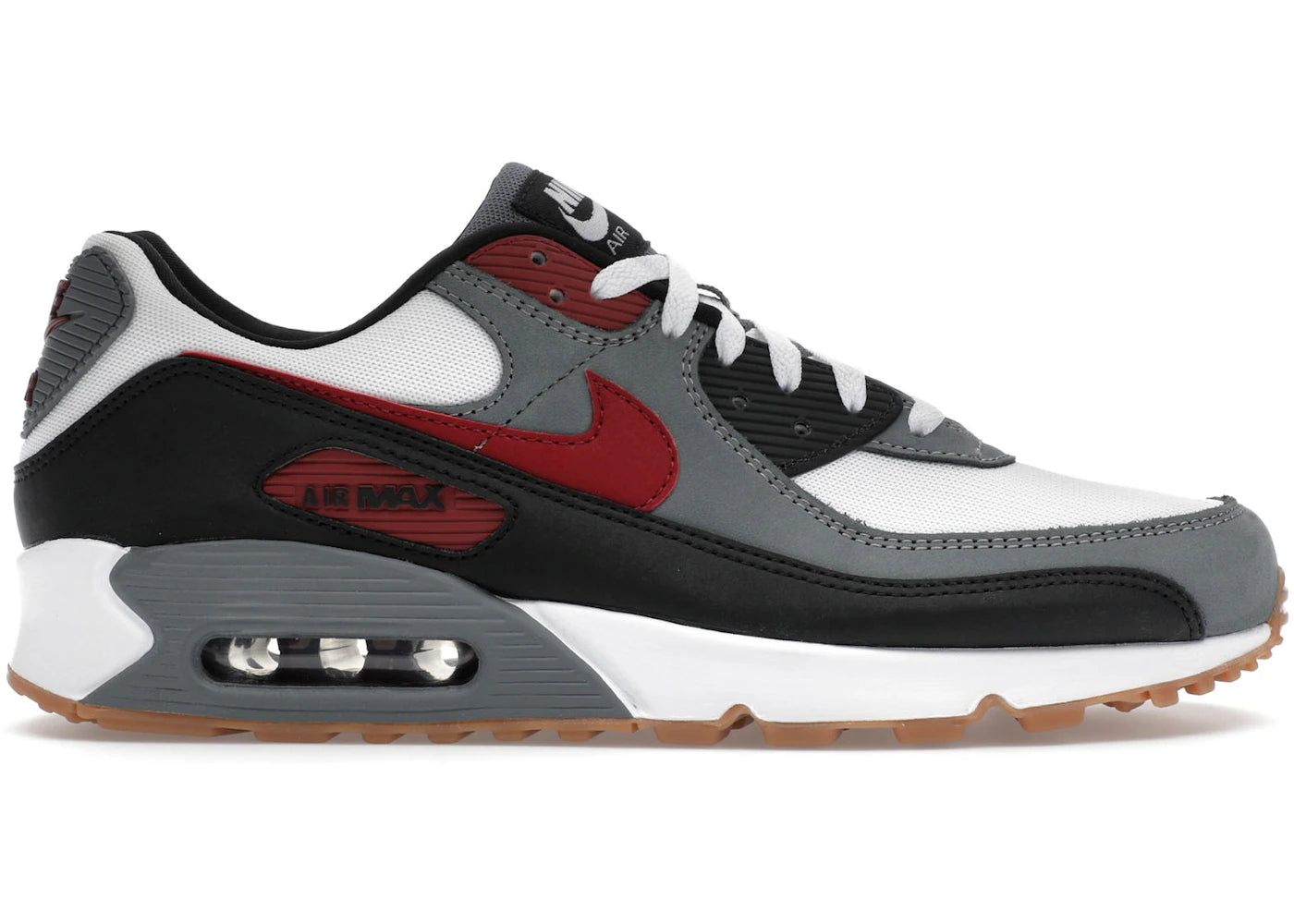 Nike Air Max 90 Team Red Cool Grey