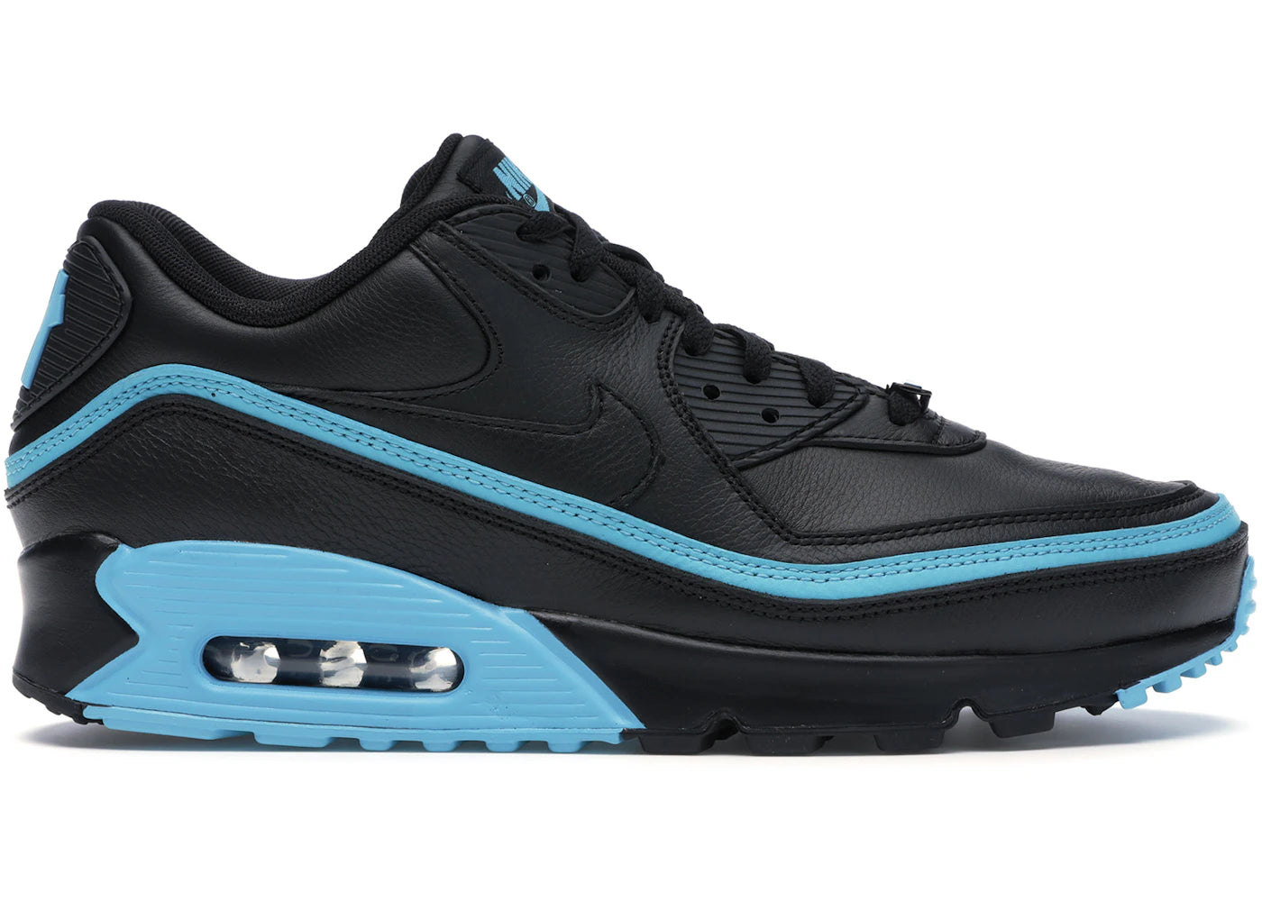 Nike Air Max 90 Undefeated Black Blue Fury