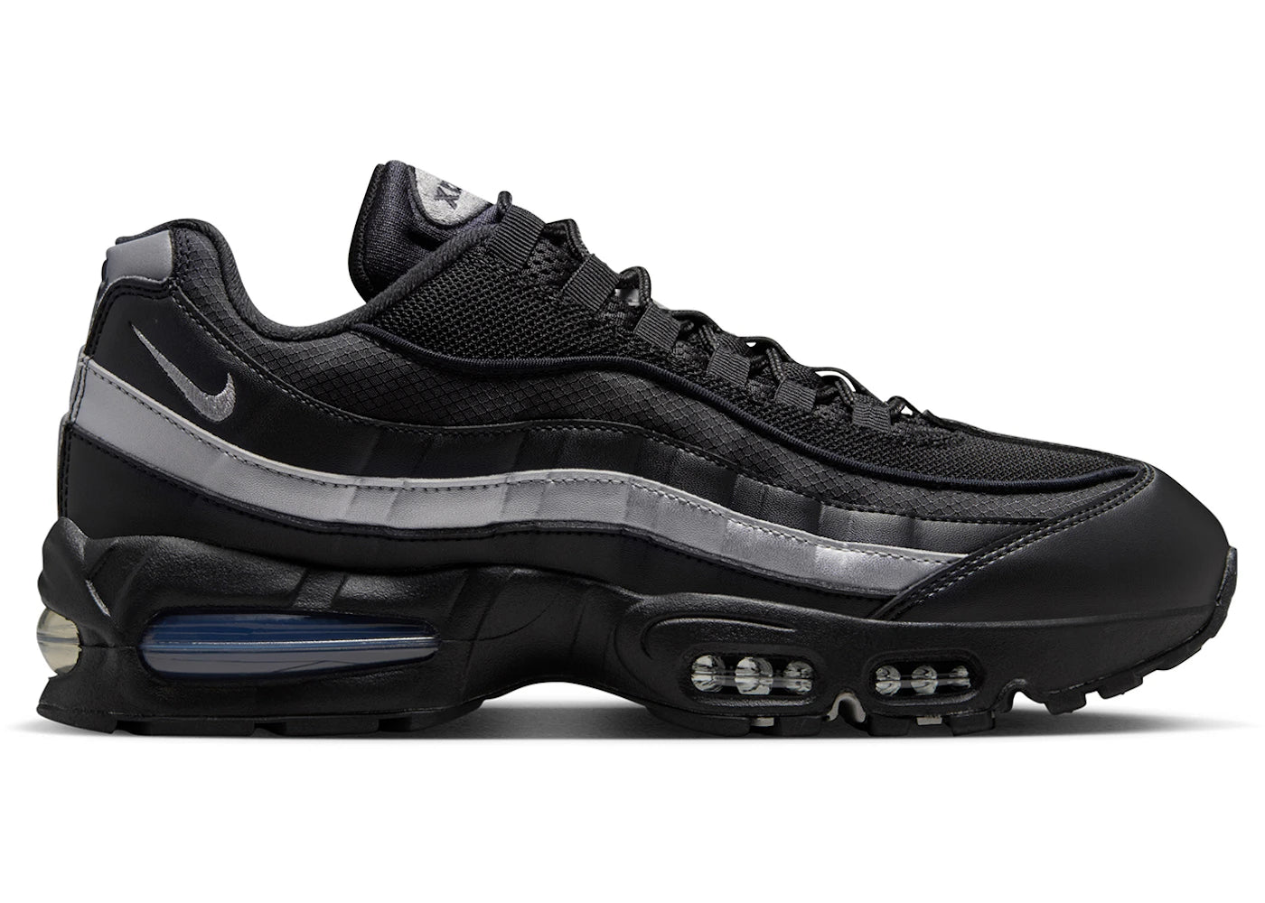 Nike Air Max 95 OG Big Bubble Black White Metallic Silver
