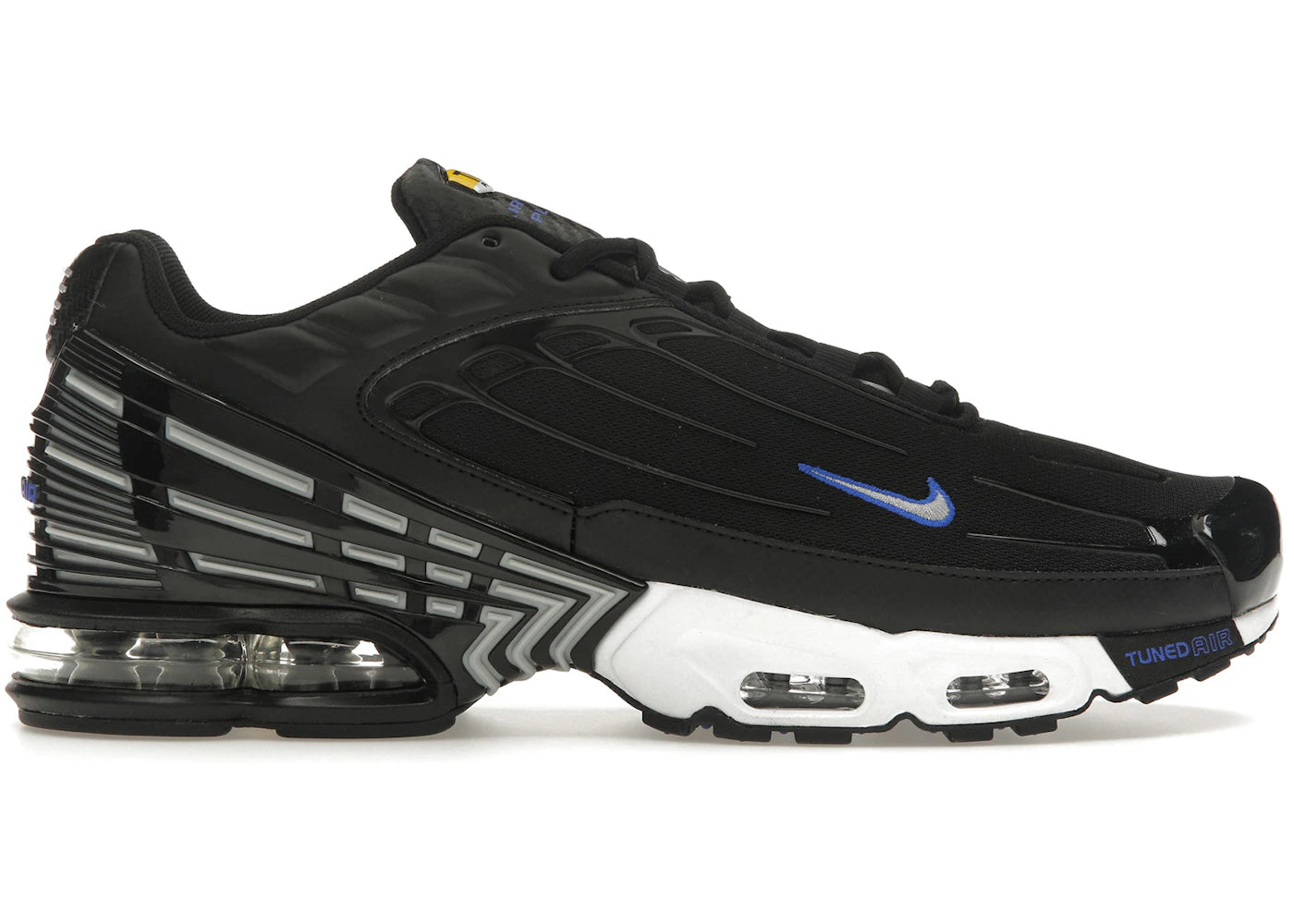 Nike Air Max Plus 3 Black Blue Metallic Silver