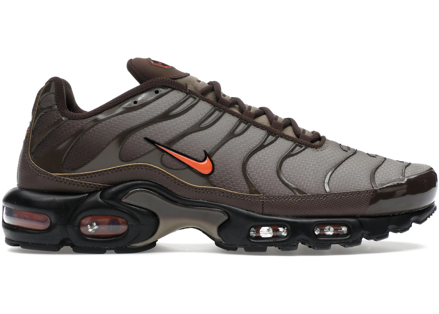 Nike Air Max Plus Baroque Brown Safety Orange