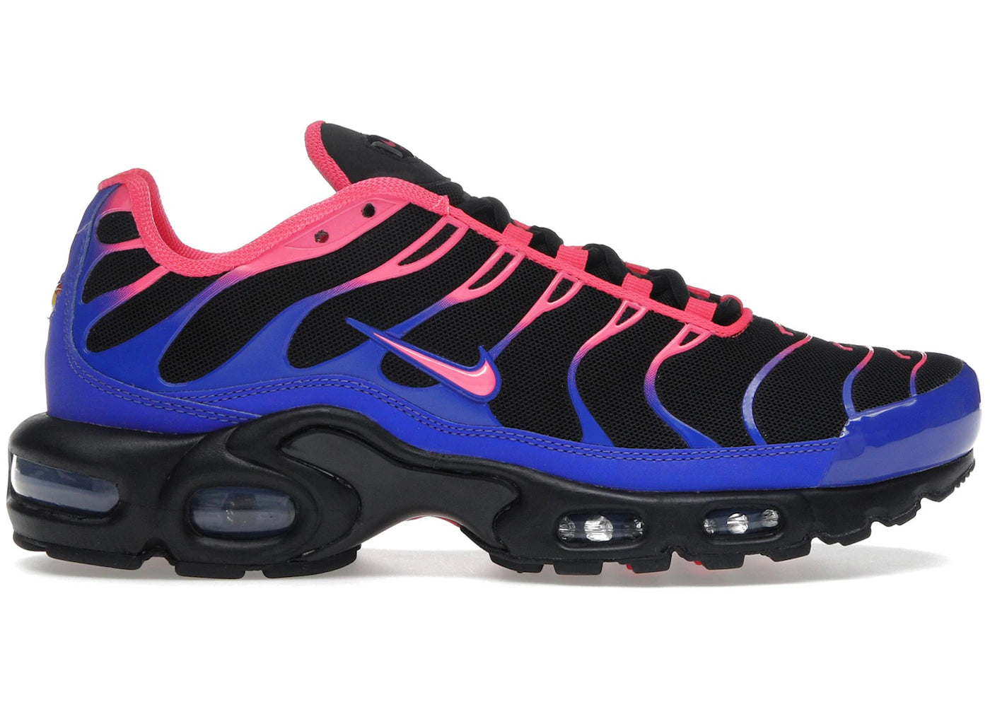 Nike Air Max Plus Black Racer Blue Hyper Pink