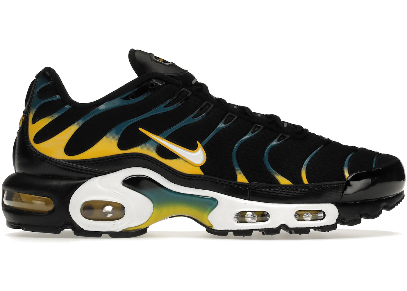 Nike Air Max Plus Black Teal Yellow