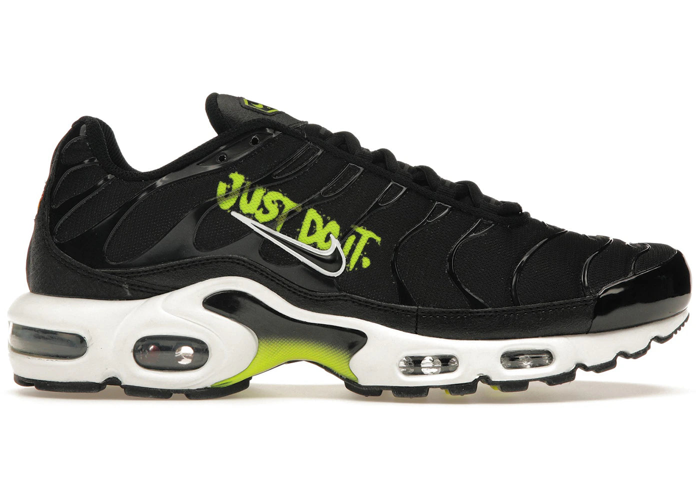 Nike Air Max Plus Black Volt Just Do It