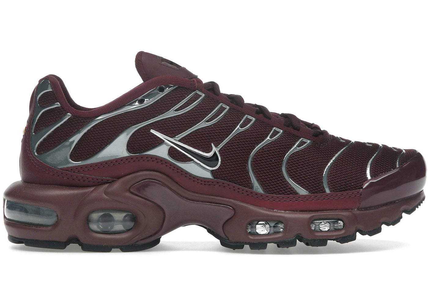 Nike Air Max Plus SE Night Maroon Metallic Silver