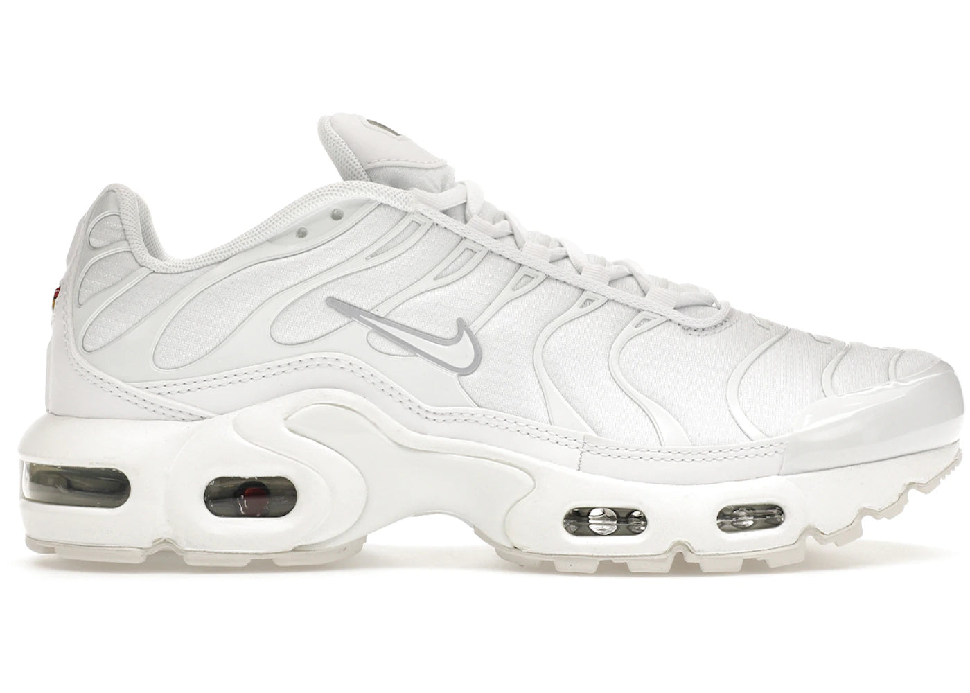 Nike Air Max Plus White Metallic Silver