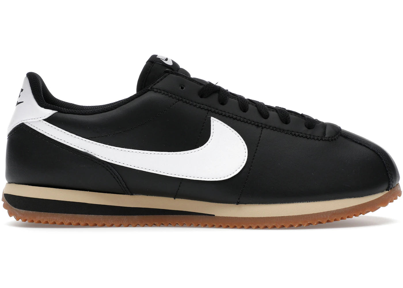 Nike Cortez Black Gum Medium Brown Sesame White