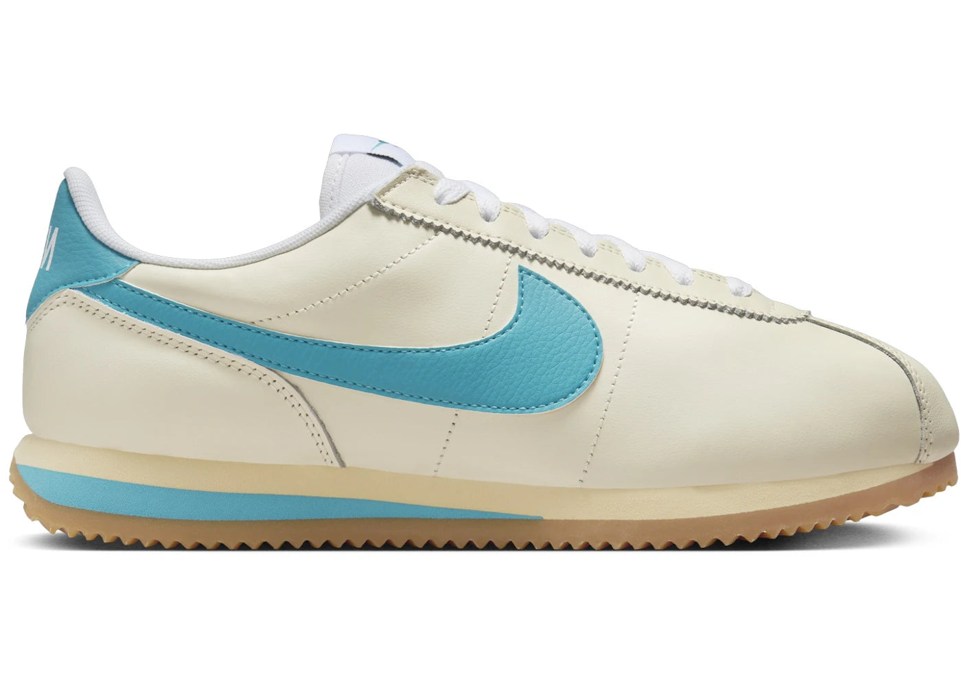 Nike Cortez Coconut Milk Gum Yellow Pale Vanilla Teal Nebula