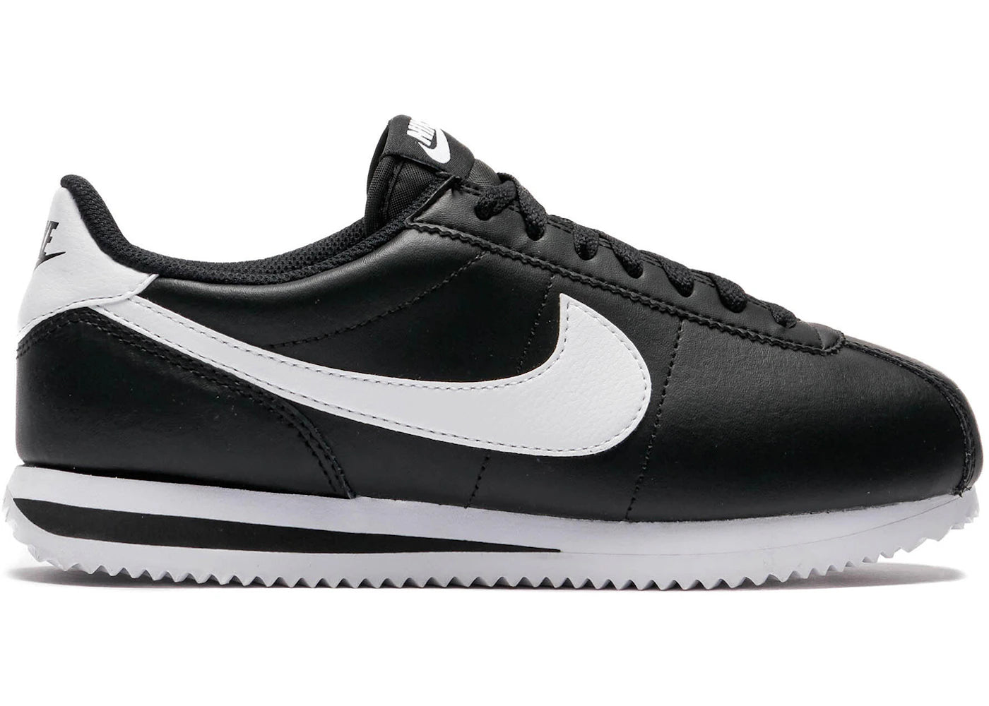 Nike Cortez Leather Black White