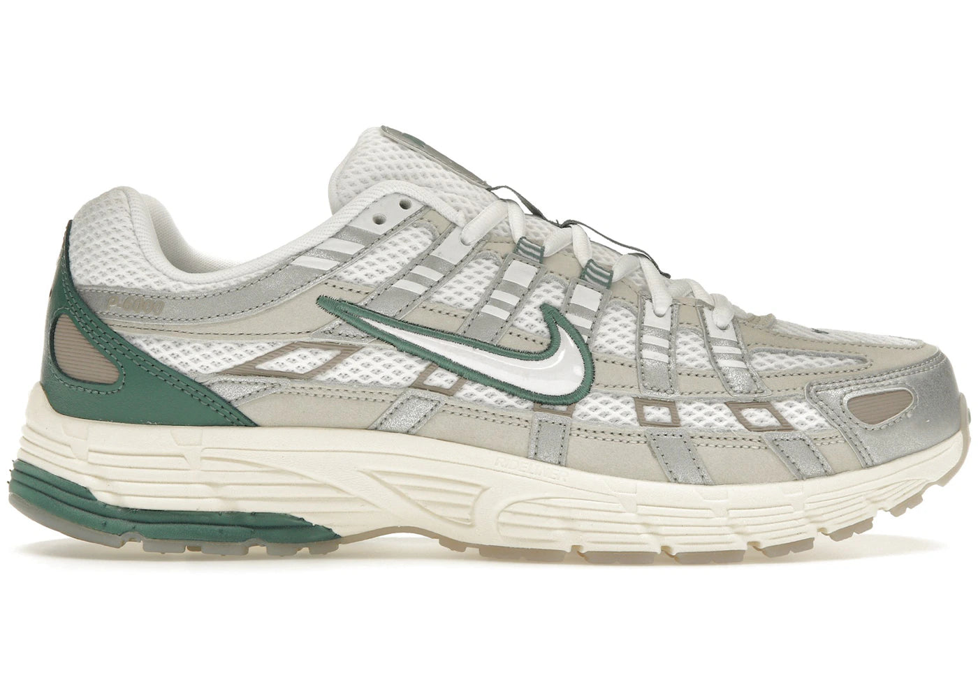 Nike P-6000 Premium Light Bone Bicoastal Green
