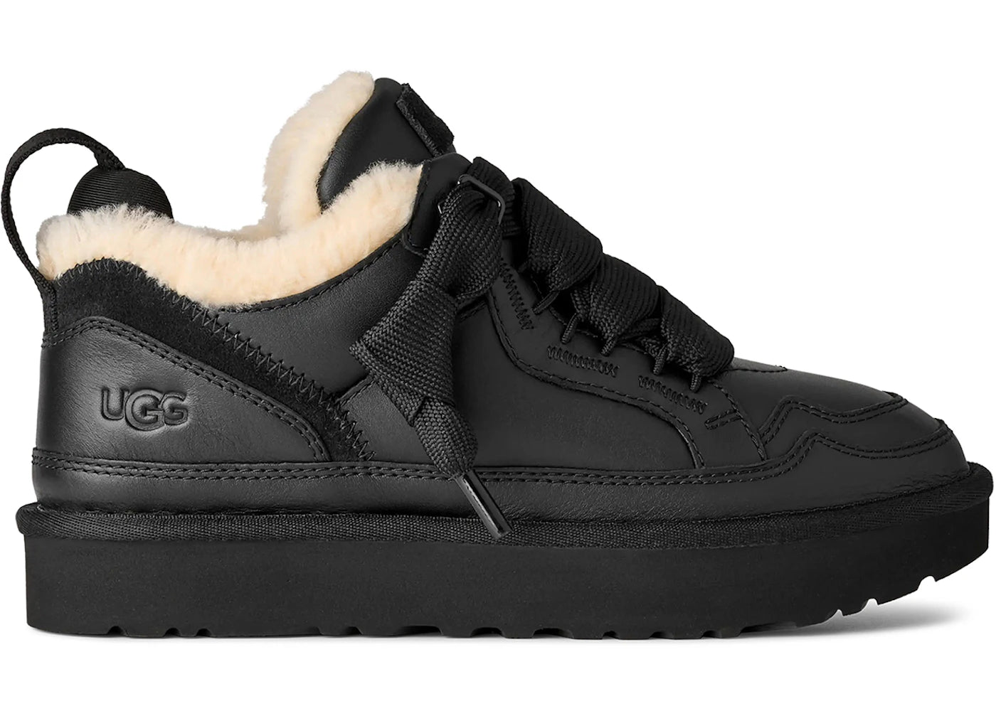 UGG Lowmel Leather Black