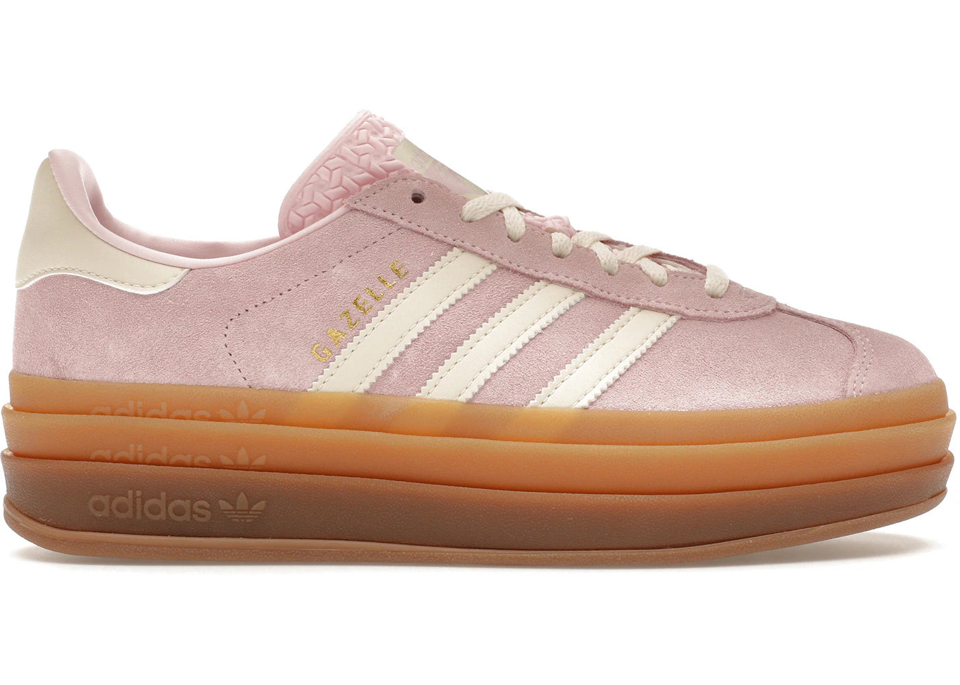 adidas Gazelle Bold Clear Pink Cream White