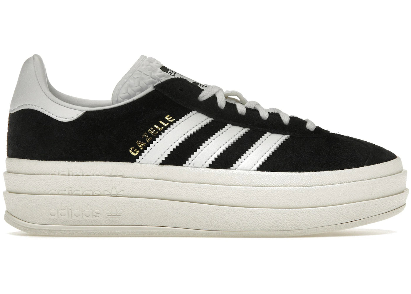adidas Gazelle Bold Core Black White