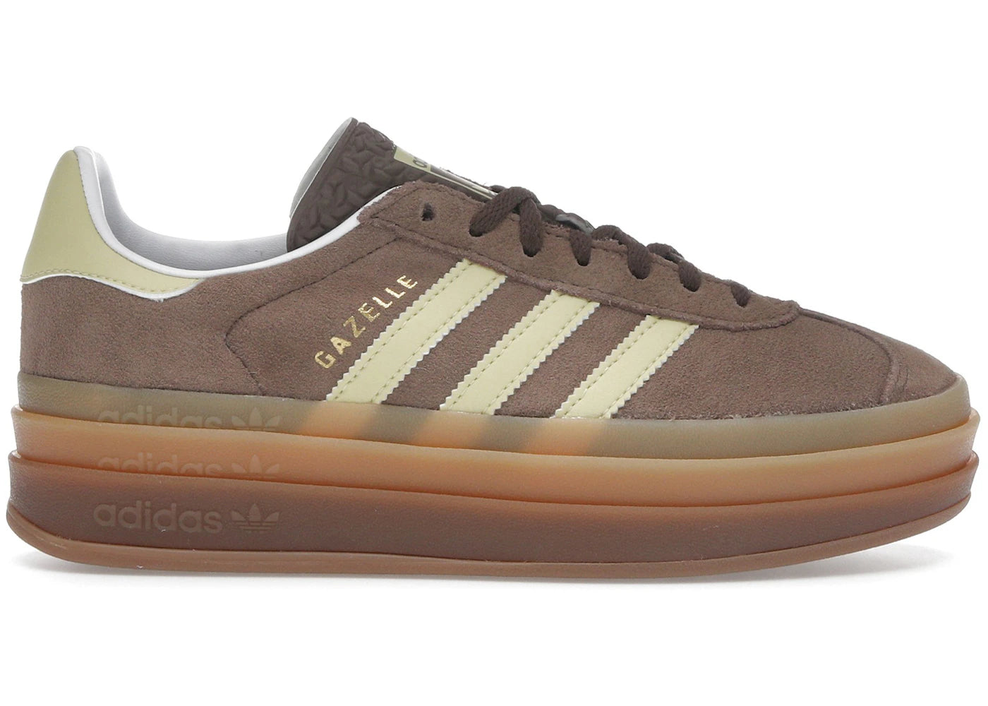 adidas Gazelle Bold Earth Strata Powder Yellow