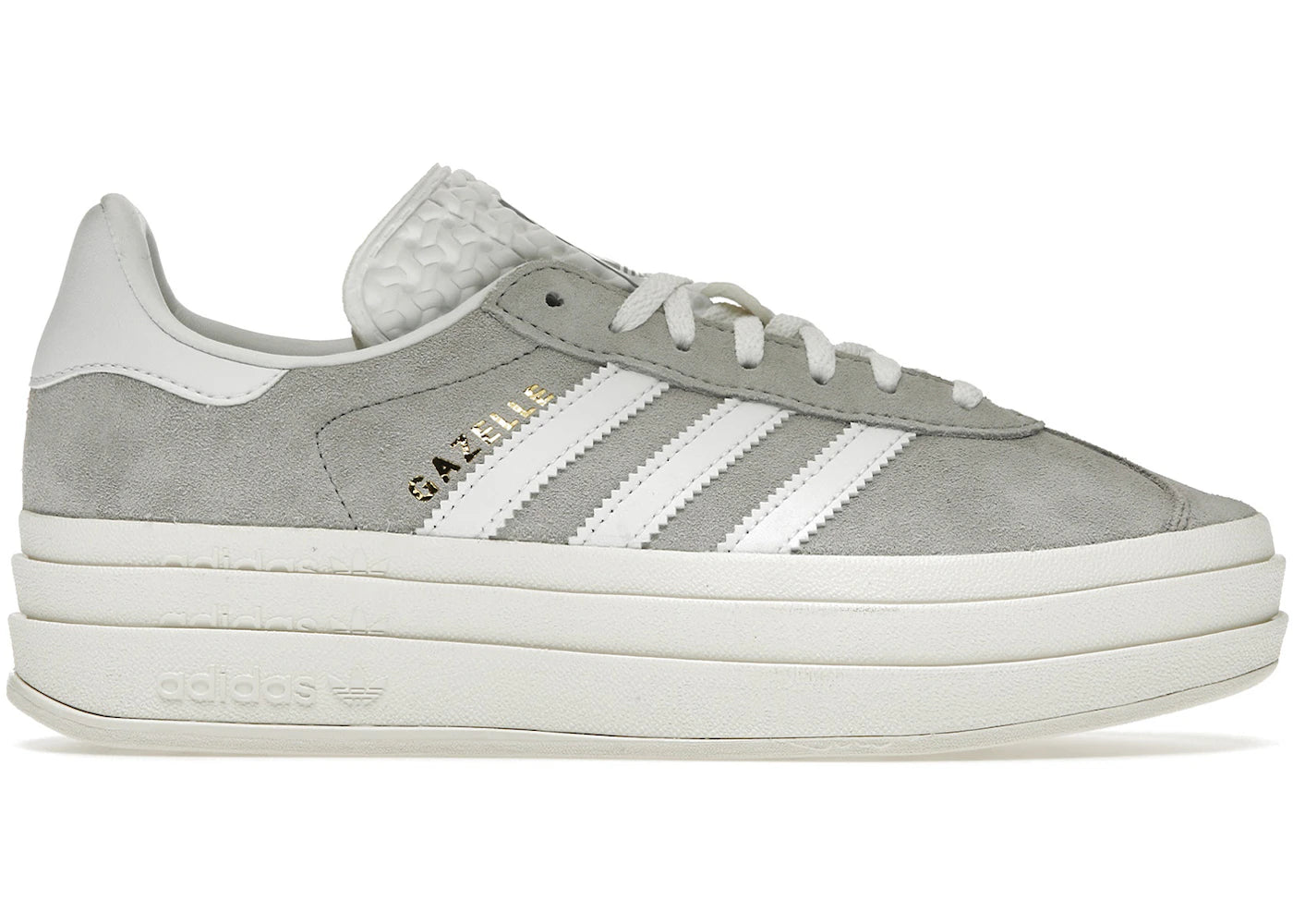 adidas Gazelle Bold Grey White