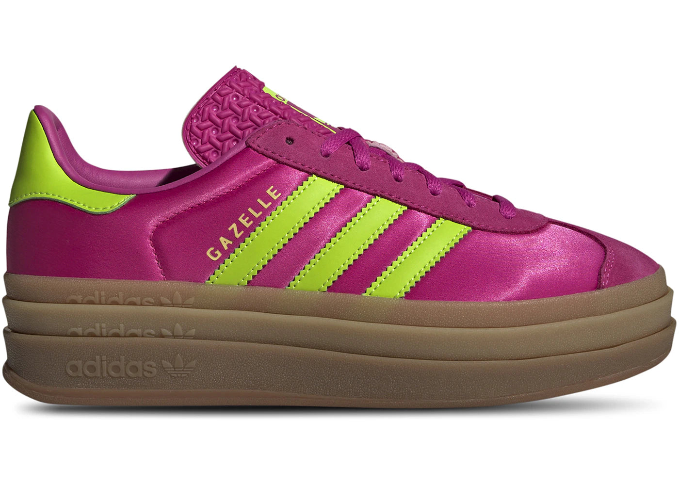 adidas Gazelle Bold Slime Fuchsia