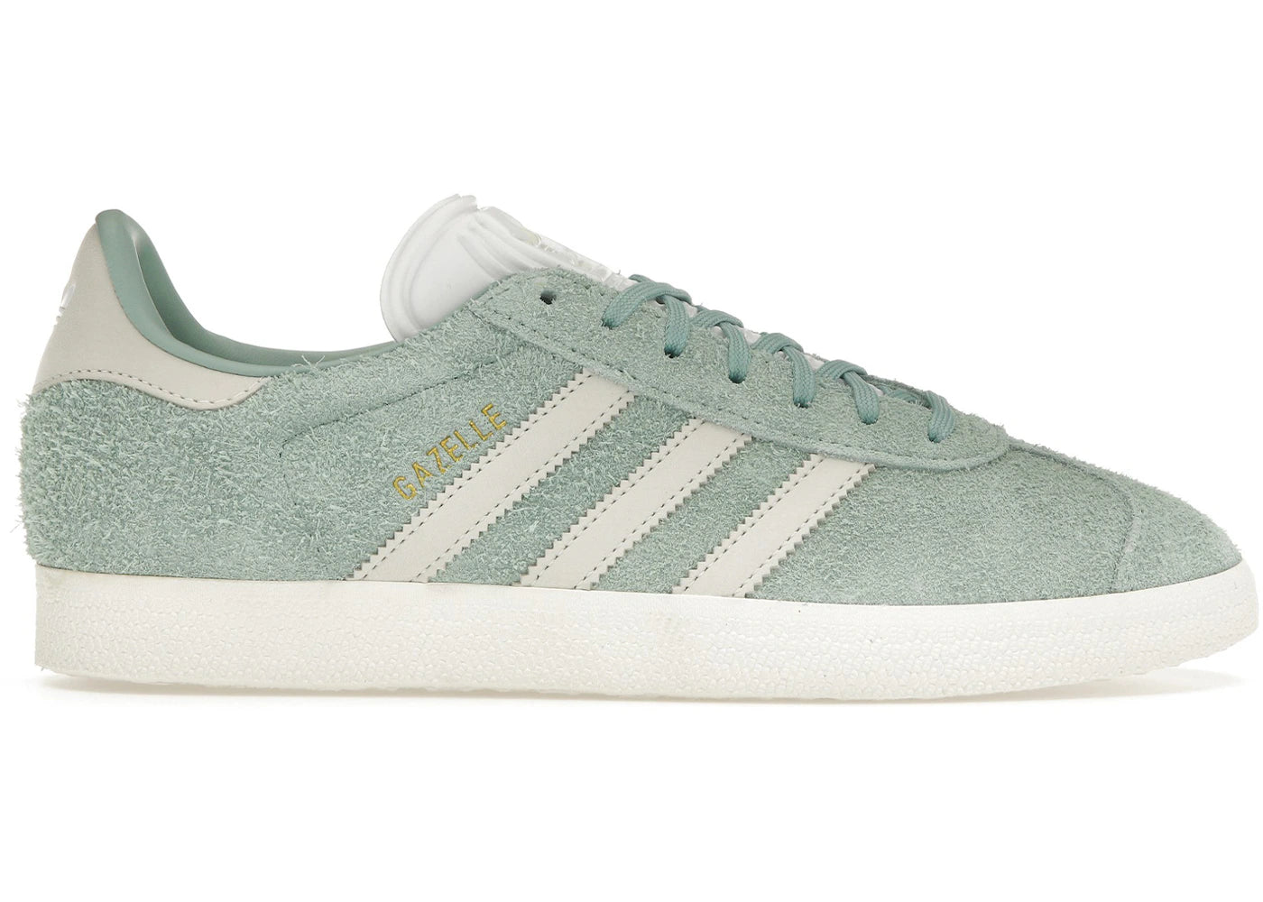 adidas Gazelle Hazy Green Off White Cloud White