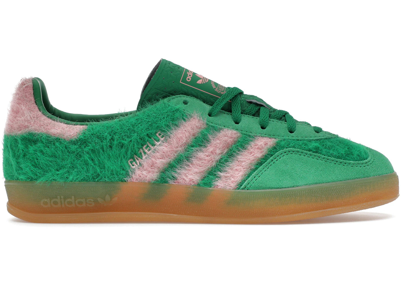 adidas Gazelle Indoor Green Glow Pink