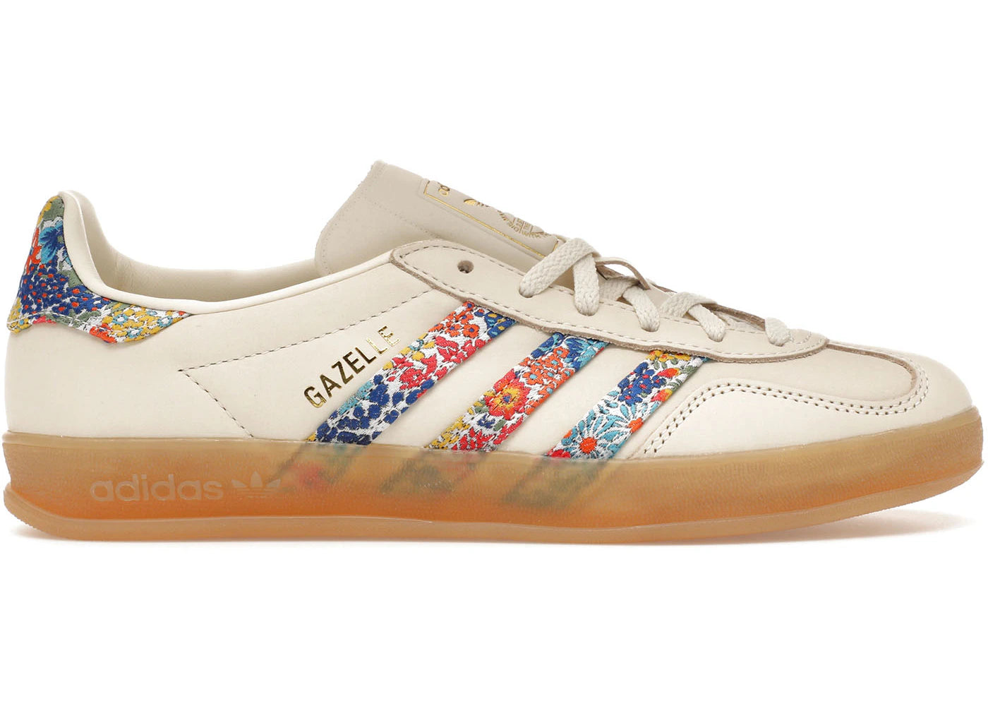 adidas Gazelle Indoor Liberty London Floral Embroidery Stripes