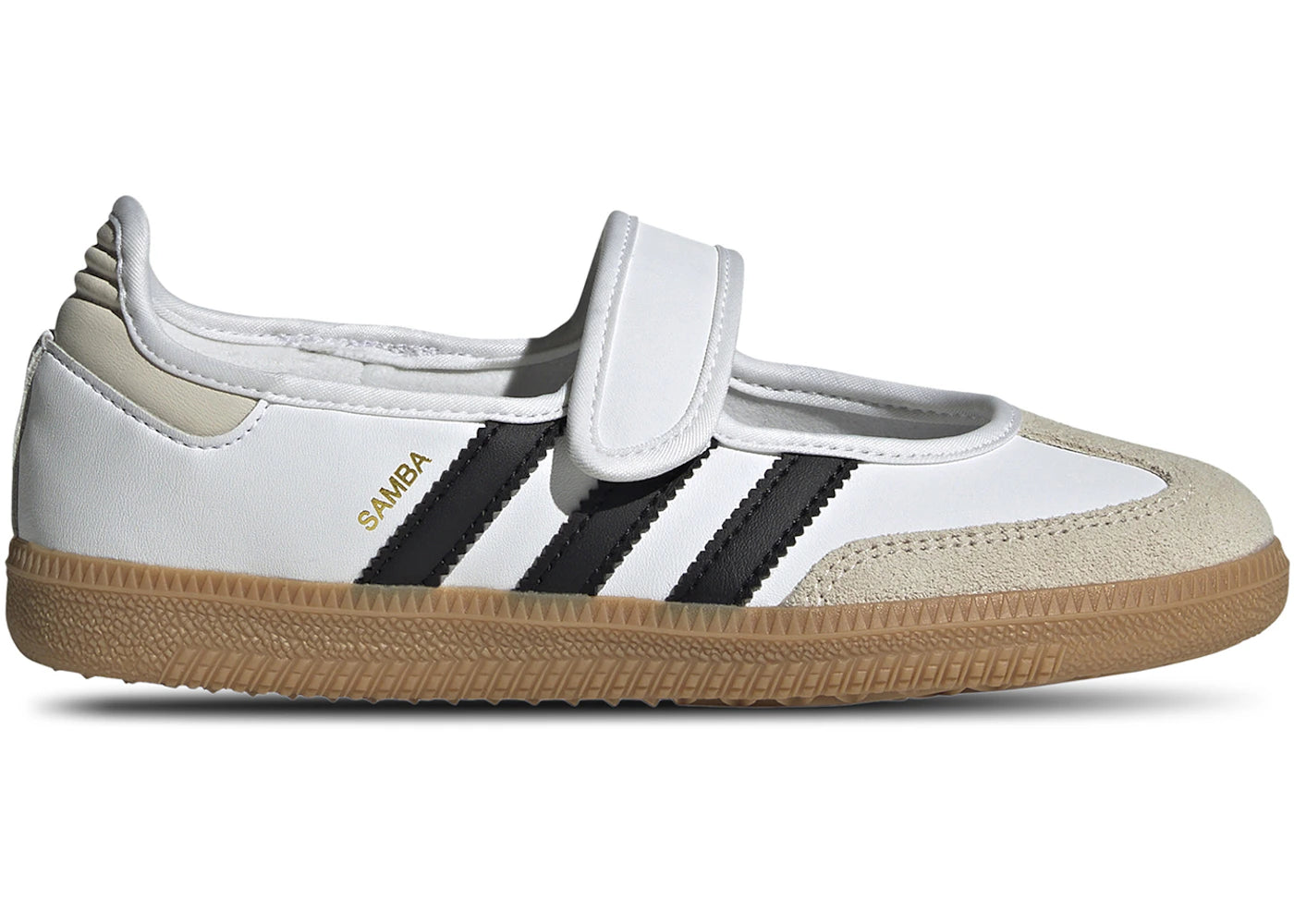 adidas Samba Jane White Black Gum