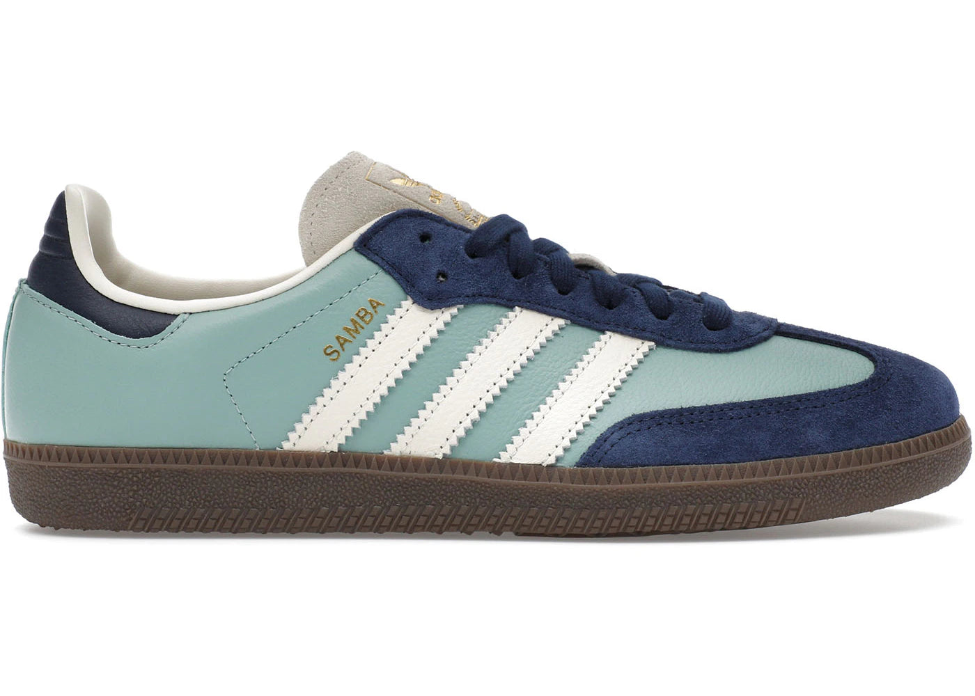 adidas Samba OG Hazy Green Night Indigo