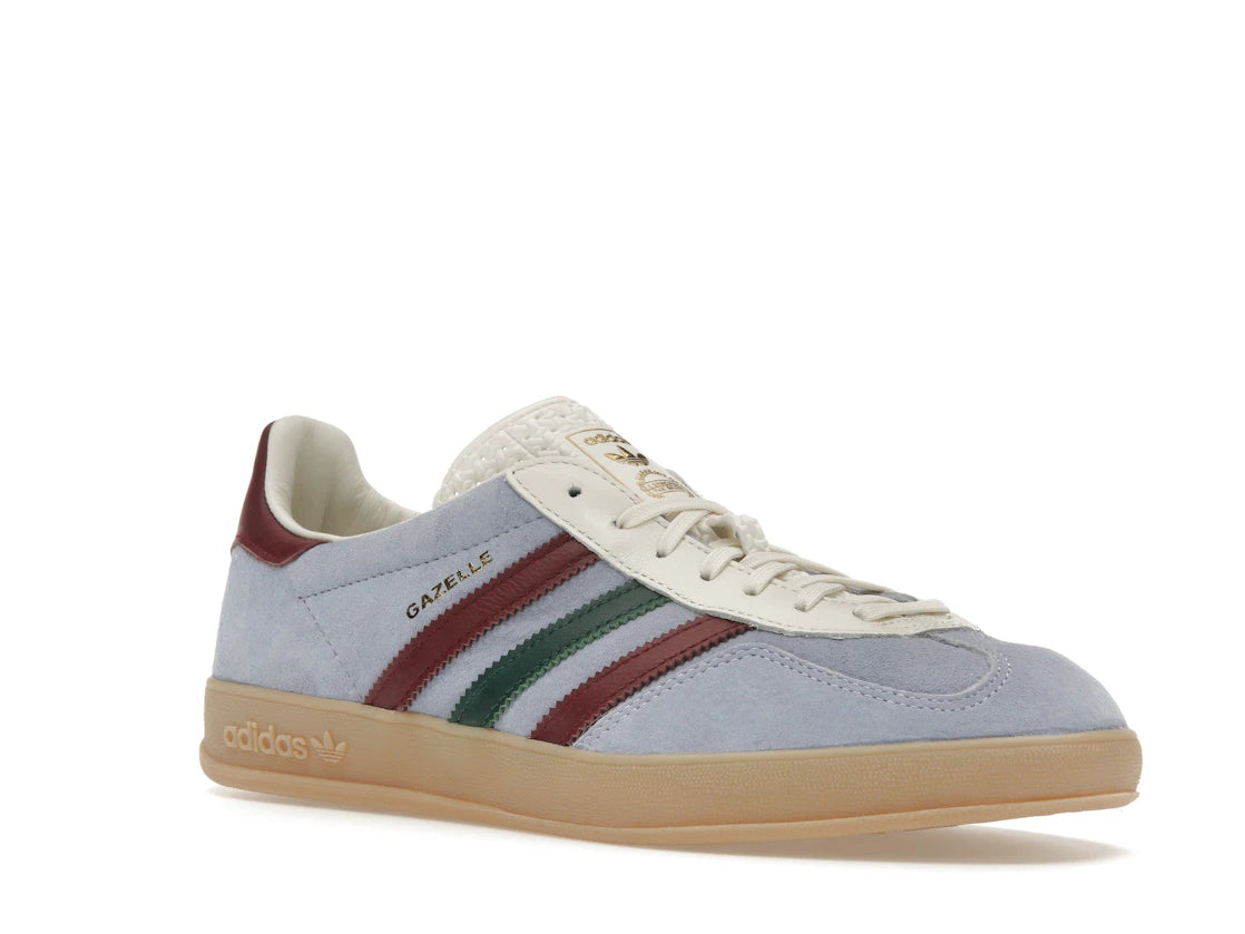 adidas Gazelle Indoor Blue Dawn Collegiate Burgundy