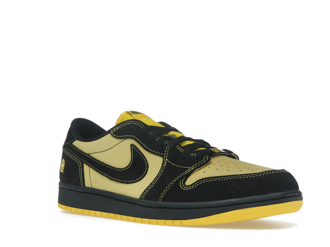 Jordan 1 Retro Low OG Quai 54 Black Tour Yellow Red