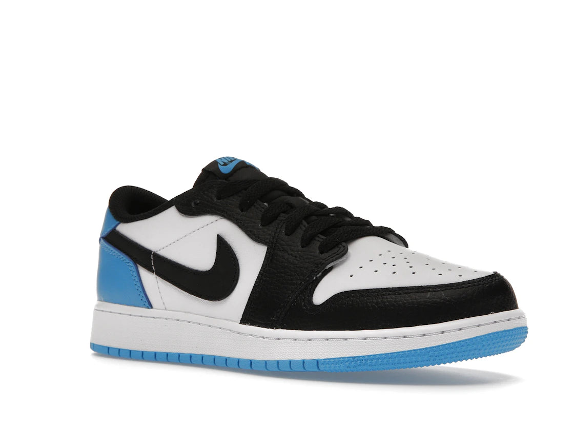 Jordan 1 Retro Low OG Black Dark Powder Blue