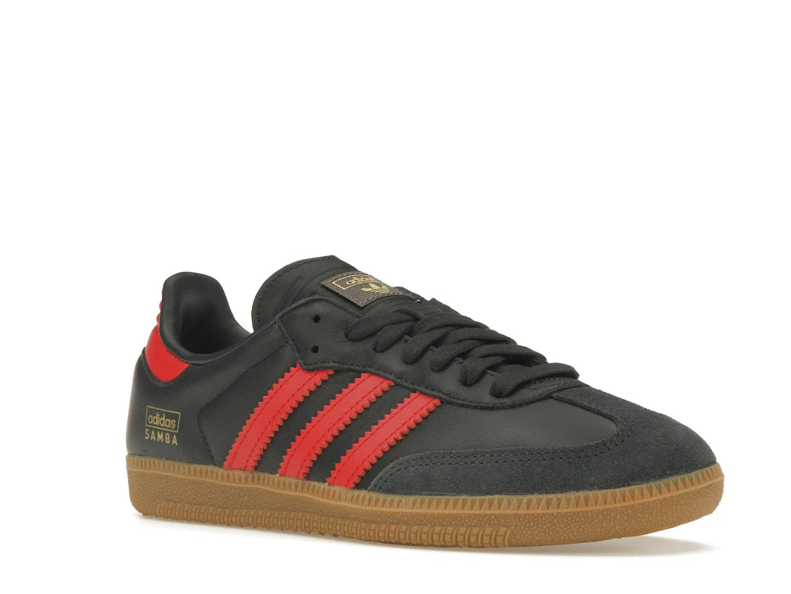 adidas Samba OG Carbon Better Scarlet