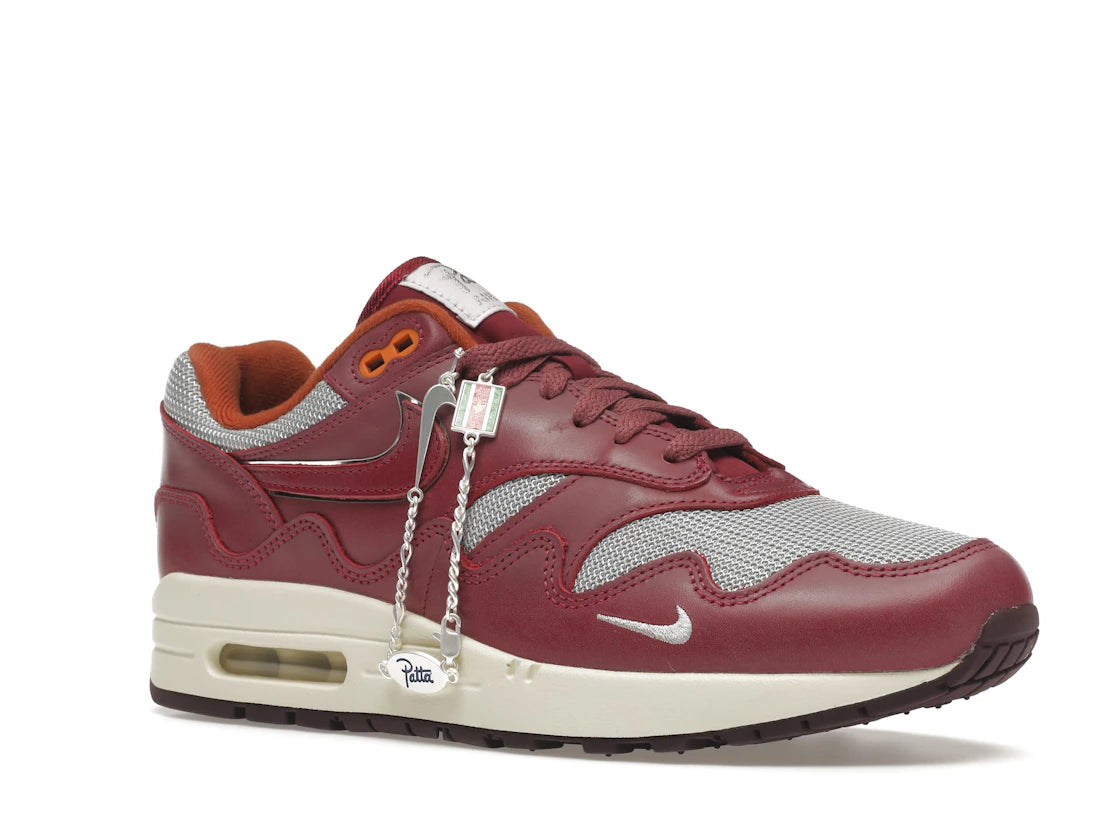 Nike Air Max 1 Patta Waves Rush Maroon