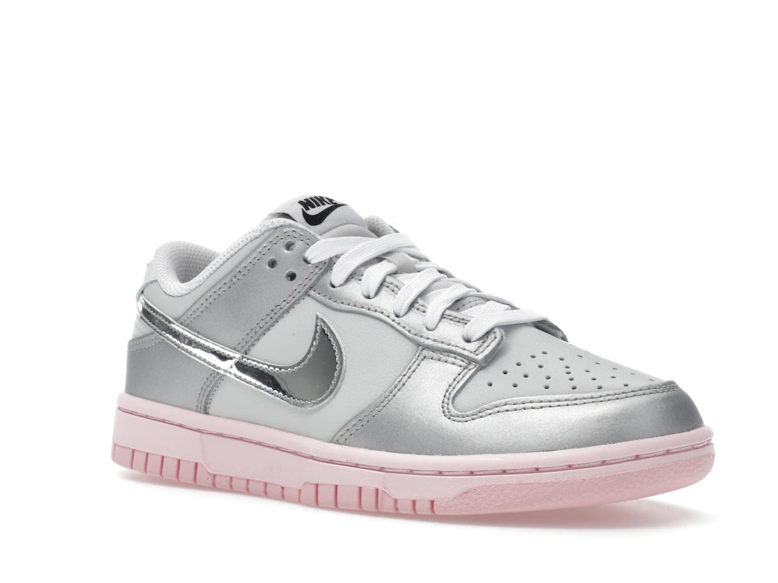 Nike Dunk Low LX Metallic Silver Pink Foam