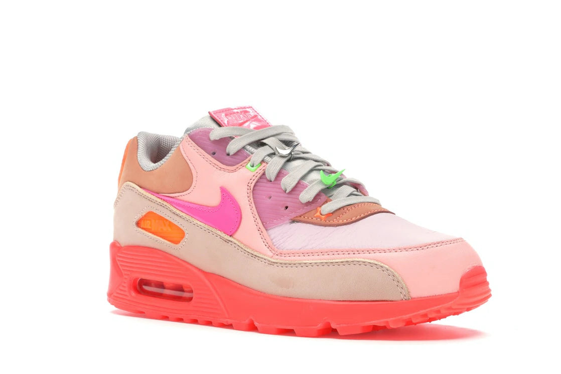 Nike Air Max 90 PRM Platinum Crimson/Bright Purple