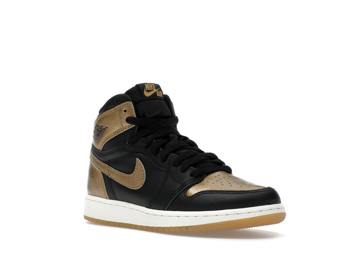 Jordan 1 Retro High OG Black Metallic Gold