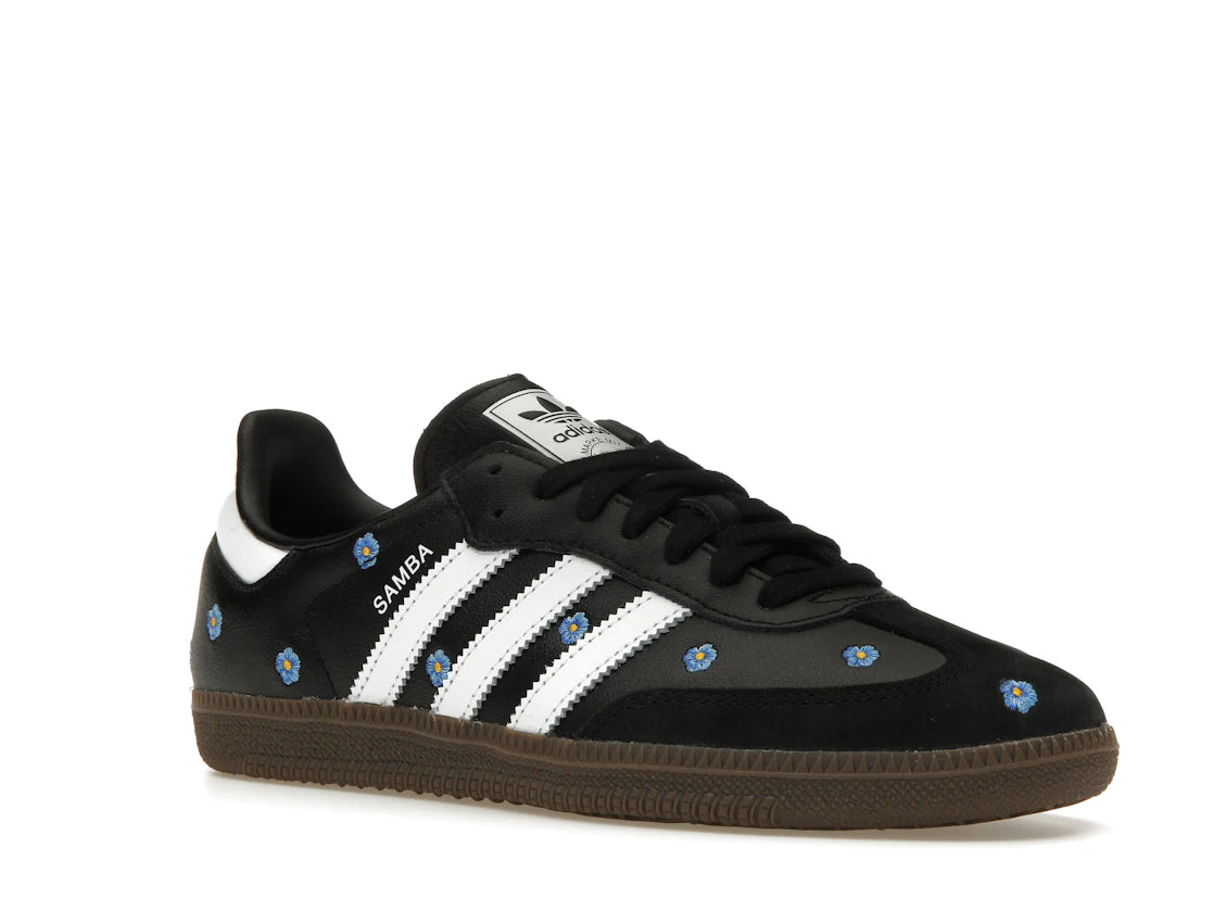 adidas Samba Light Blue Floral Core Black