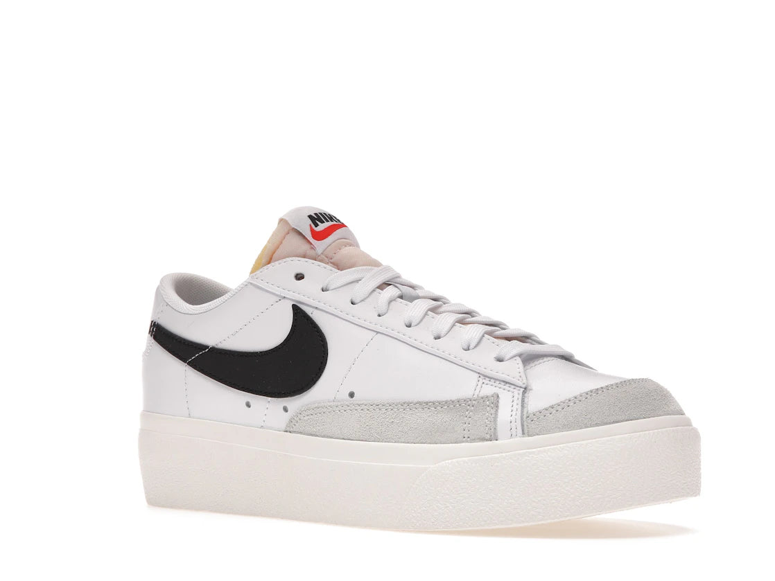 Nike Blazer Low Platform White Black