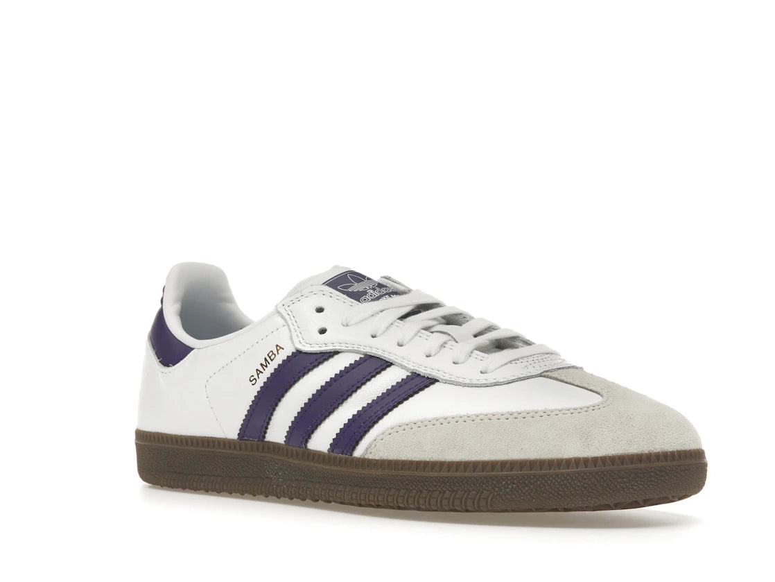 adidas Samba ADV Cloud White Collegiate Purple