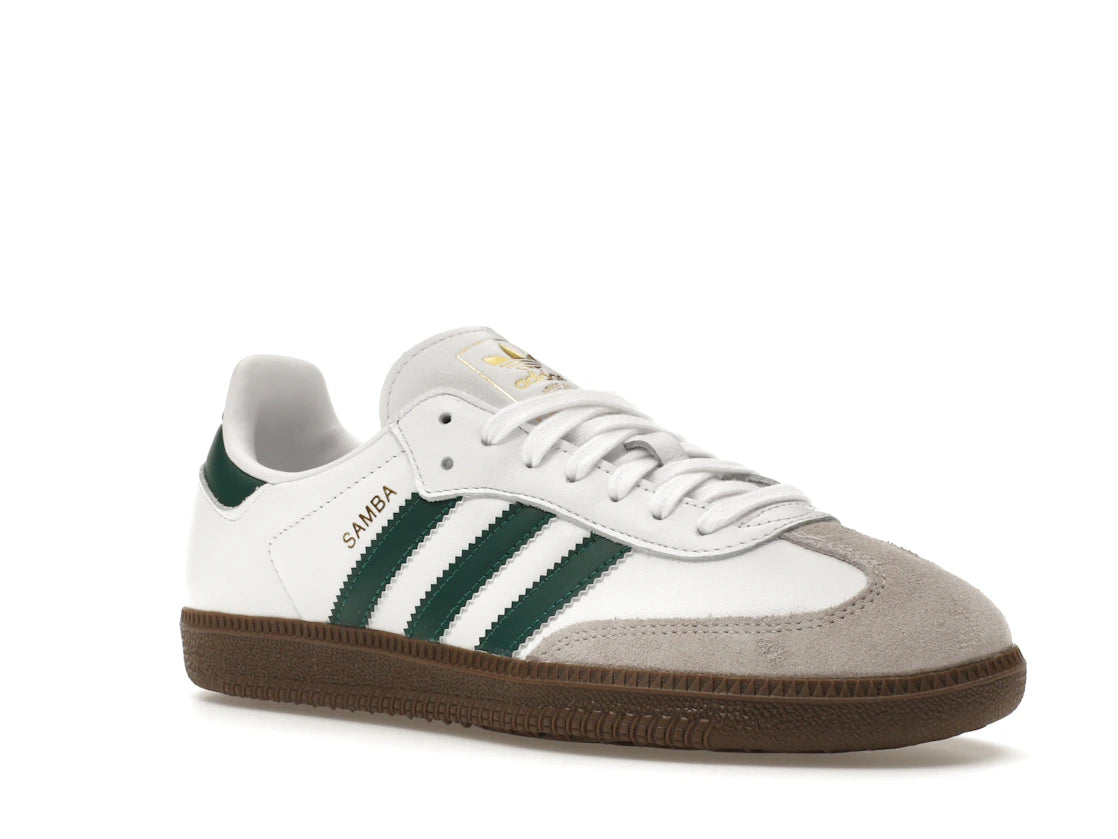 adidas Samba OG Cloud White Collegiate Green