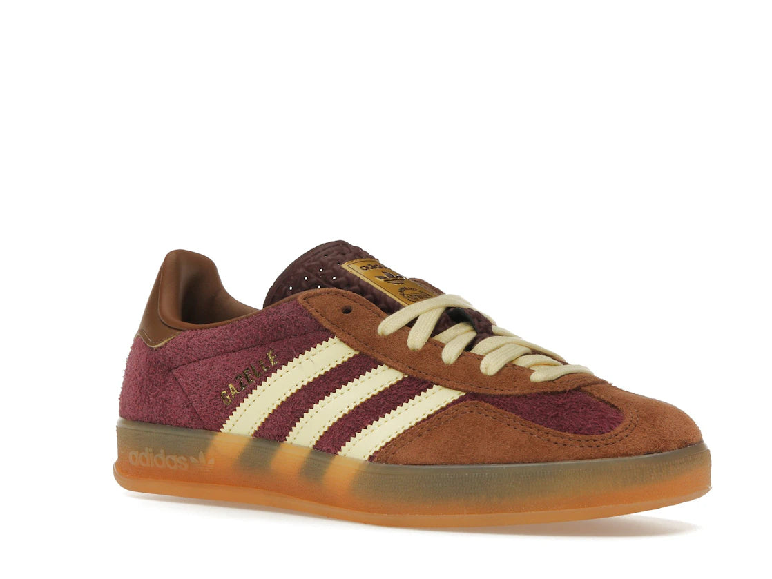 adidas Gazelle Indoor Maroon Almost Yellow