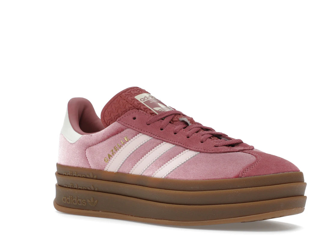 adidas Gazelle Bold Sandy Pink Velvet