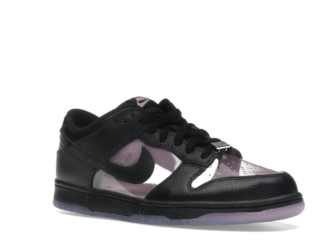 Nike Dunk Low Retro Transparent Black Pink Rise