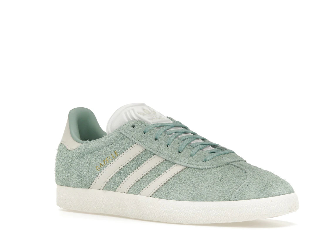 adidas Gazelle Hazy Green Off White Cloud White